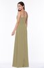 Mature A-line Strapless Sleeveless Zip up Chiffon Plus Size Bridesmaid Dresses