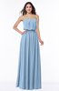 Romantic A-line Strapless Half Backless Chiffon Ribbon Plus Size Bridesmaid Dresses