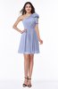 Casual A-line One Shoulder Sleeveless Half Backless Bow Bridesmaid Dresses