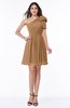 Casual A-line One Shoulder Sleeveless Half Backless Bow Bridesmaid Dresses