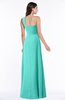 Informal Empire One Shoulder Sleeveless Chiffon Plus Size Bridesmaid Dresses