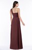 Informal Empire One Shoulder Sleeveless Chiffon Plus Size Bridesmaid Dresses
