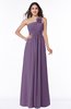 Informal Empire One Shoulder Sleeveless Chiffon Plus Size Bridesmaid Dresses