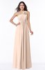 Informal Empire One Shoulder Sleeveless Chiffon Plus Size Bridesmaid Dresses
