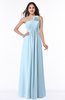 Informal Empire One Shoulder Sleeveless Chiffon Plus Size Bridesmaid Dresses