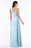 Informal Empire One Shoulder Sleeveless Chiffon Plus Size Bridesmaid Dresses