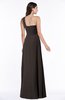 Informal Empire One Shoulder Sleeveless Chiffon Plus Size Bridesmaid Dresses