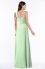 Informal Empire One Shoulder Sleeveless Chiffon Plus Size Bridesmaid Dresses