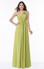 Informal Empire One Shoulder Sleeveless Chiffon Plus Size Bridesmaid Dresses