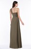 Informal Empire One Shoulder Sleeveless Chiffon Plus Size Bridesmaid Dresses