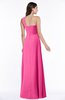 Informal Empire One Shoulder Sleeveless Chiffon Plus Size Bridesmaid Dresses