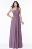 Informal Empire One Shoulder Sleeveless Chiffon Plus Size Bridesmaid Dresses