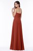 Cute A-line Sleeveless Zip up Pleated Plus Size Bridesmaid Dresses