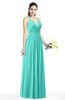 Simple Spaghetti Sleeveless Chiffon Sash Plus Size Bridesmaid Dresses