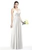 Simple Spaghetti Sleeveless Chiffon Sash Plus Size Bridesmaid Dresses