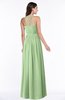 Simple Spaghetti Sleeveless Chiffon Sash Plus Size Bridesmaid Dresses