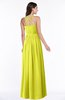 Simple Spaghetti Sleeveless Chiffon Sash Plus Size Bridesmaid Dresses