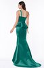 Elegant Asymmetric Neckline Sleeveless Zip up Ribbon Plus Size Bridesmaid Dresses