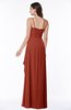 Gorgeous A-line Spaghetti Sleeveless Zipper Ruffles Plus Size Bridesmaid Dresses