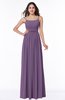 Modern A-line Spaghetti Zip up Floor Length Sash Plus Size Bridesmaid Dresses