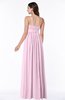 Modern A-line Spaghetti Zip up Floor Length Sash Plus Size Bridesmaid Dresses