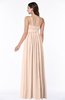 Modern A-line Spaghetti Zip up Floor Length Sash Plus Size Bridesmaid Dresses