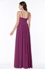 Modern A-line Spaghetti Zip up Floor Length Sash Plus Size Bridesmaid Dresses
