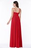 Modern A-line Spaghetti Zip up Floor Length Sash Plus Size Bridesmaid Dresses