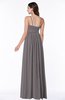 Modern A-line Spaghetti Zip up Floor Length Sash Plus Size Bridesmaid Dresses
