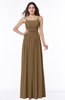 Modern A-line Spaghetti Zip up Floor Length Sash Plus Size Bridesmaid Dresses