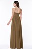 Modern A-line Spaghetti Zip up Floor Length Sash Plus Size Bridesmaid Dresses