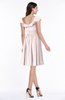 Cute Scoop Short Sleeve Zip up Sash Plus Size Bridesmaid Dresses