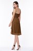 Simple A-line Spaghetti Zip up Chiffon Ruching Plus Size Bridesmaid Dresses