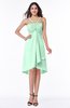 Simple A-line Spaghetti Zip up Chiffon Ruching Plus Size Bridesmaid Dresses