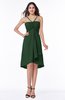 Simple A-line Spaghetti Zip up Chiffon Ruching Plus Size Bridesmaid Dresses