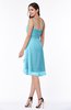 Simple A-line Spaghetti Zip up Chiffon Ruching Plus Size Bridesmaid Dresses