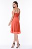 Simple A-line Spaghetti Zip up Chiffon Ruching Plus Size Bridesmaid Dresses