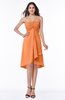 Simple A-line Spaghetti Zip up Chiffon Ruching Plus Size Bridesmaid Dresses