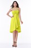 Simple A-line Spaghetti Zip up Chiffon Ruching Plus Size Bridesmaid Dresses
