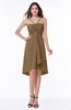 Simple A-line Spaghetti Zip up Chiffon Ruching Plus Size Bridesmaid Dresses