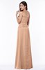 Modern A-line One Shoulder Sleeveless Floor Length Plus Size Bridesmaid Dresses