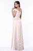 Modern A-line One Shoulder Sleeveless Floor Length Plus Size Bridesmaid Dresses