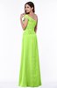 Modern A-line One Shoulder Sleeveless Floor Length Plus Size Bridesmaid Dresses