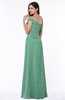Modern A-line One Shoulder Sleeveless Floor Length Plus Size Bridesmaid Dresses