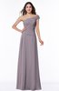 Modern A-line One Shoulder Sleeveless Floor Length Plus Size Bridesmaid Dresses