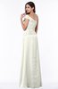 Modern A-line One Shoulder Sleeveless Floor Length Plus Size Bridesmaid Dresses