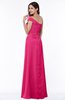 Modern A-line One Shoulder Sleeveless Floor Length Plus Size Bridesmaid Dresses