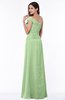 Modern A-line One Shoulder Sleeveless Floor Length Plus Size Bridesmaid Dresses