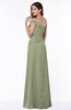 Modern A-line One Shoulder Sleeveless Floor Length Plus Size Bridesmaid Dresses