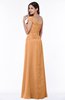 Modern A-line One Shoulder Sleeveless Floor Length Plus Size Bridesmaid Dresses